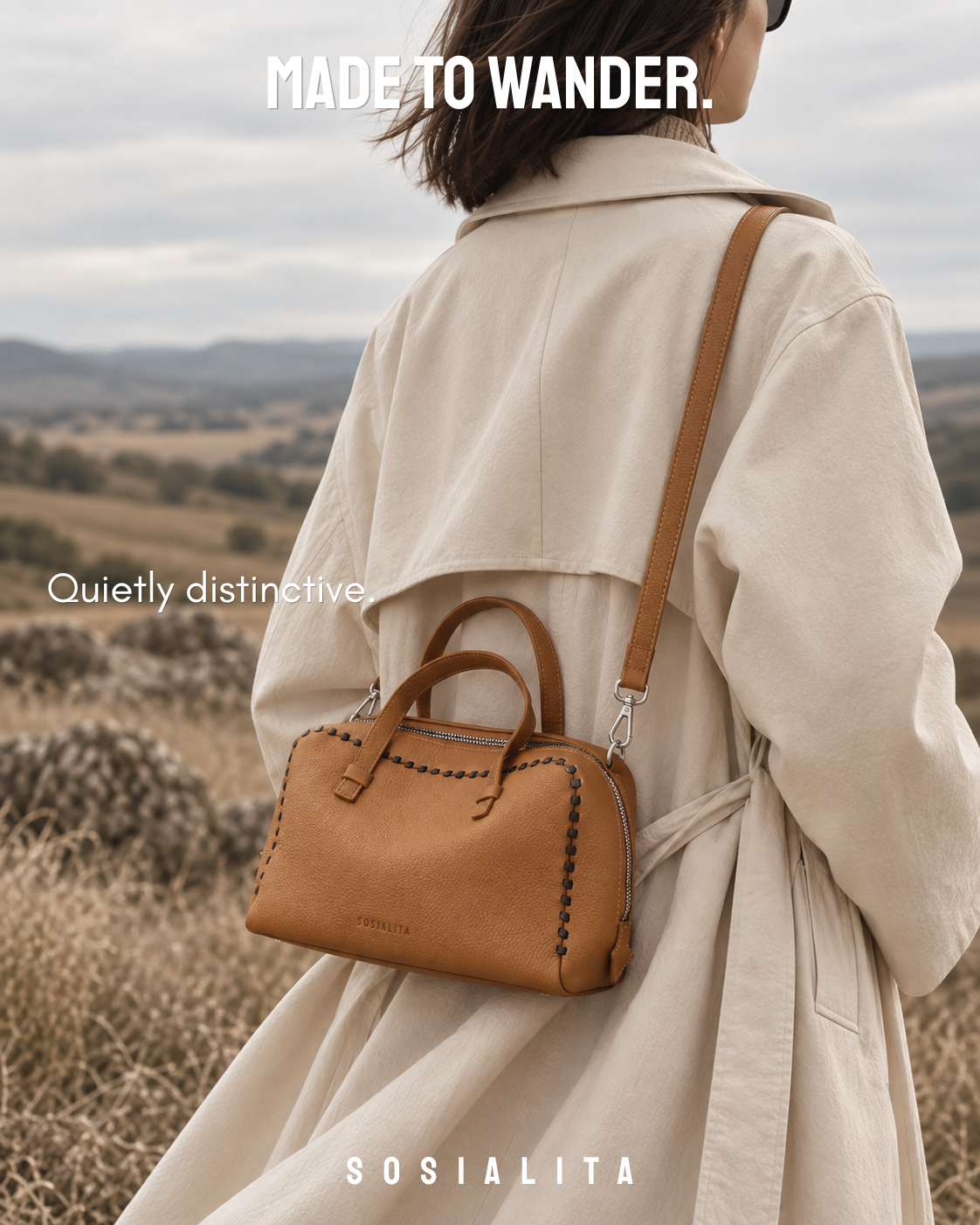 Sosialita Diora Genuine Leather Bag Tas Kulit Asli Tas Wanita Tas Handbag Tas Shoulder Bag Tas Sling Bag — gambar pendukung 4