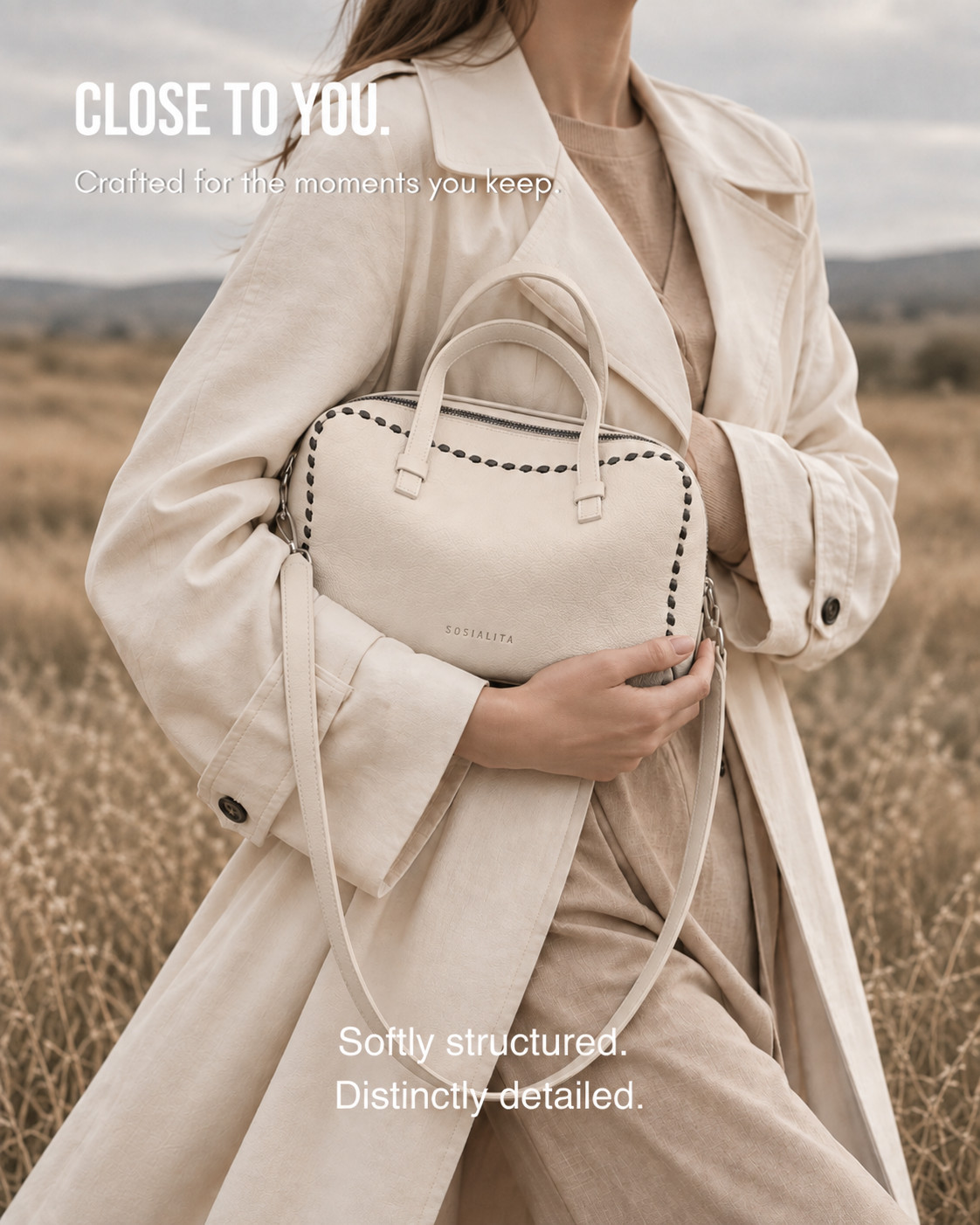 Sosialita Diora Genuine Leather Bag Tas Kulit Asli Tas Wanita Tas Handbag Tas Shoulder Bag Tas Sling Bag — gambar pendukung 3