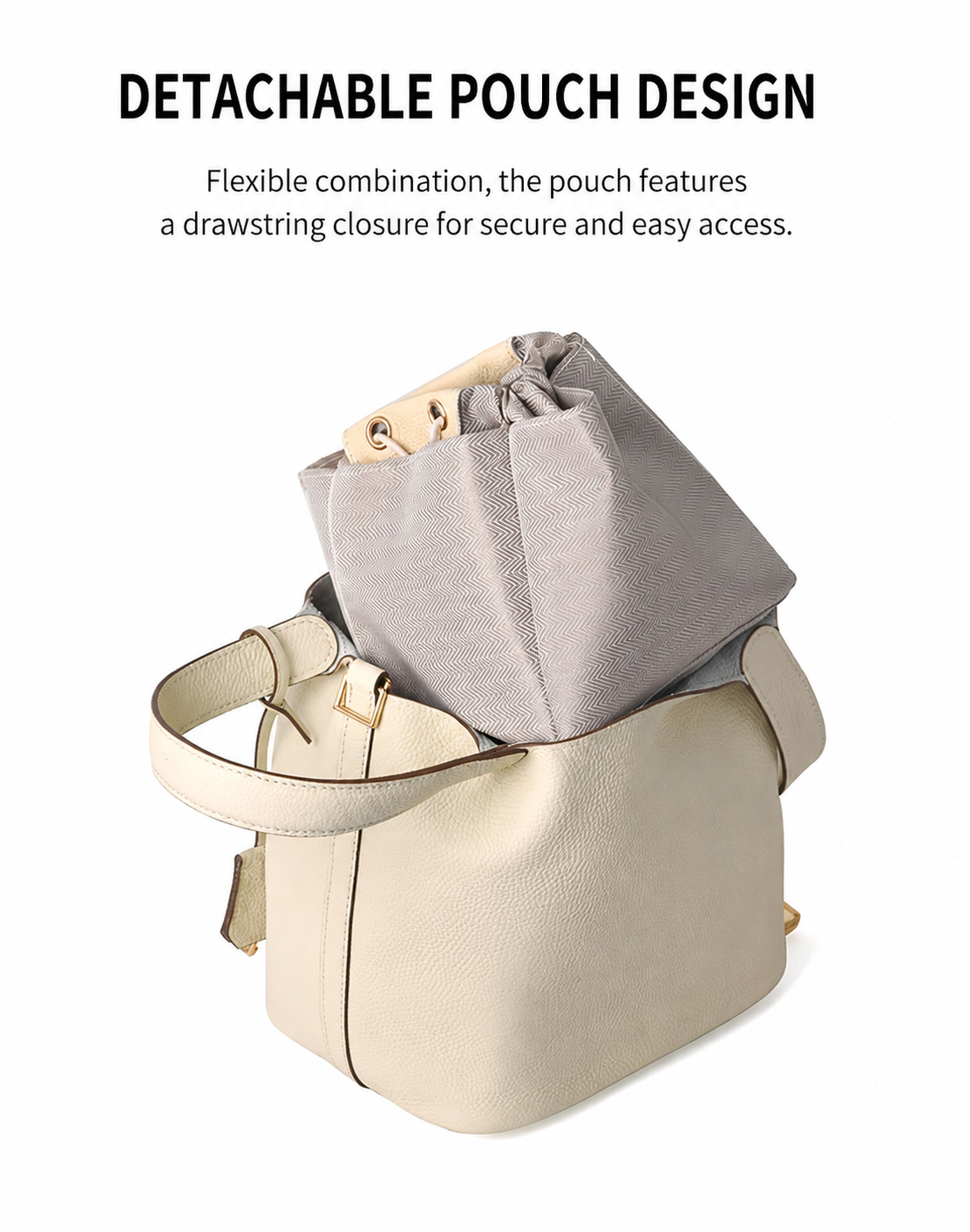 Sosialita Pikka 18 Gold Hardware Genuine Leather Bag Tas Kulit Asli Tas Wanita Tas Tote Bag Tas Handbag — gambar pendukung 4