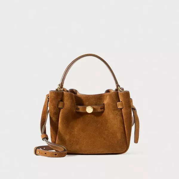 Tory Burch Romy Mini Bucket Suede NEW NET