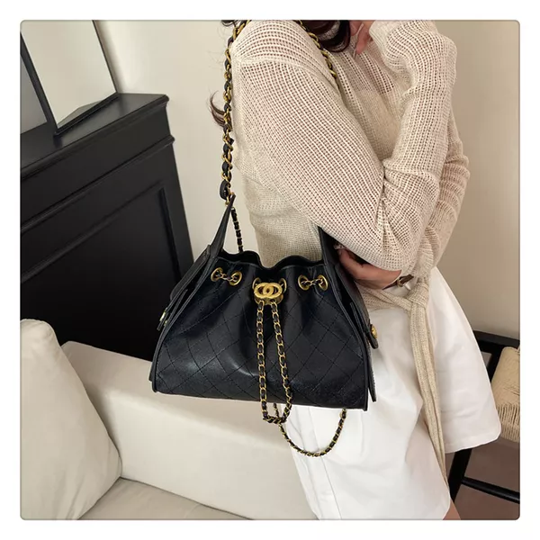 Sosialita Clovia 25 Genuine Leather Bag Tas Kulit Asli Tas Wanita Tas Bucket Bag Tas Shoulder Bag