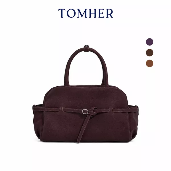 Noire Belted Satchel Tas Wanita Top Handle Sling Bag  Tas Selempang Tas Kerja