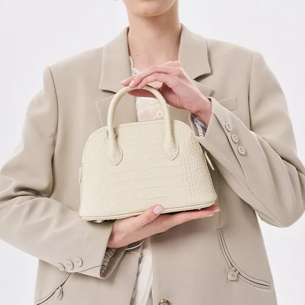 Sosialita Bonita Crc Dome Satchel Genuine Leather Bag Tas Kulit Asli Tas Wanita Tas Handbag Tas Shoulder Bag