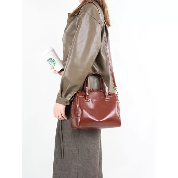 Rosy Speedy Genuine Leathe Bag Tas Kulit Asli Tas Wanita