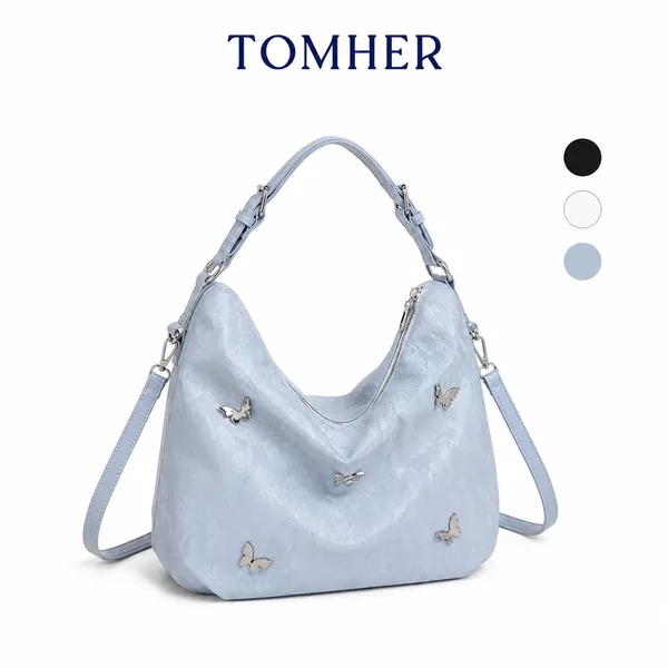 Baeky Shoulder Backpack Tas Wanita Tas Ransel Selempang Tas Korea