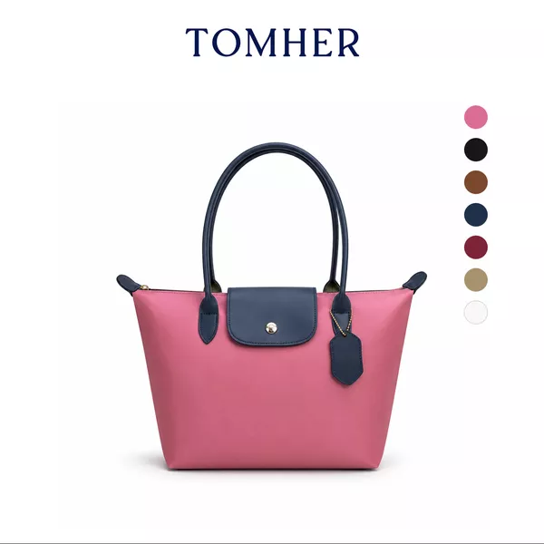 Ella Nylon Tote Tas Wanita Totebag Tas Bahu Tas Kuliah Kerja Tas Besar