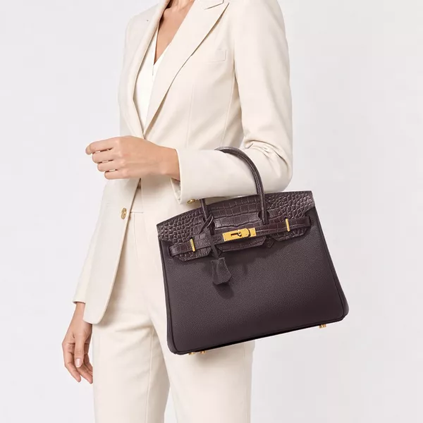 Sosialita Brezly 30 GOLD Hardware Mix Crc Genuine Leather Bag Tas Kulit Asli Tas Wanita Tas Kerja Tas Selempang