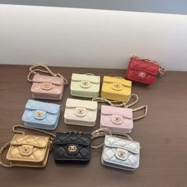 Sosialita Bagcharm Cross-Border Clovia Ultra-Mini Tas Mini Wanita Bag Charm Card Holder Key Pouch