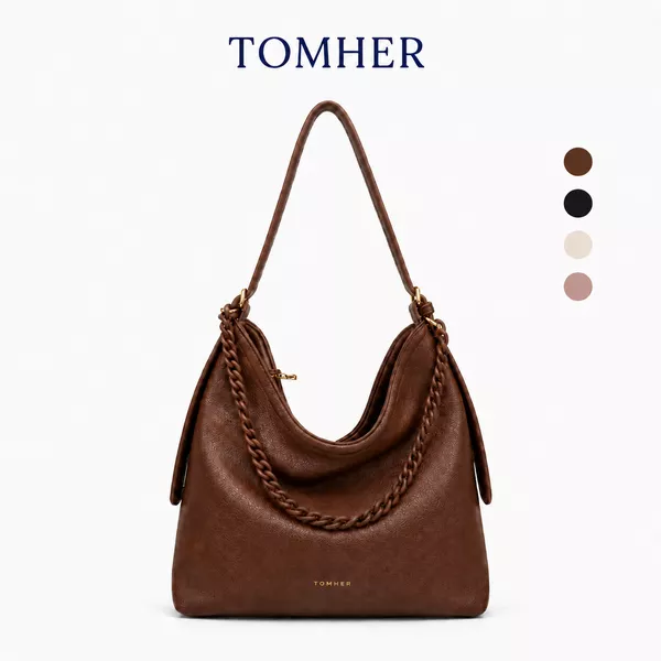 BONA HOBO BAG WITH CHAIN - Sling Bag Hobo Bag Shoulder Bag Tas Wanita Tas Cewek Tas Kerja Tote Bag