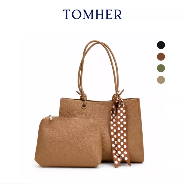 TOMHER - [JESSICA TOTE BAG] Tas Kuliah Tas Kerja Tas Wanita Tas Bahu Tote Bag Hobo Bag Shoulder Bag