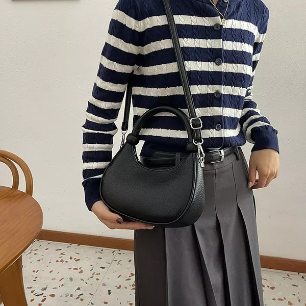 TOMHER (SUZY Half-moon Bag) Sling Bag Tas Bahu Shoulder Bag Tas Kuliah Tas Kerja Tas Wanita
