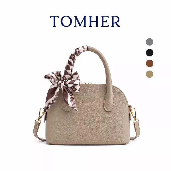 TOMHER Hanni Alma Bag - (BONUS SCARF) Tas Selempang Tas Mini Tas Wanita Tas Kuliah Tas Kerja Tas Kantor